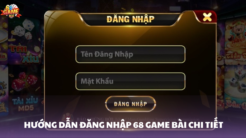 Hướng dẫn đăng nhập 68 Game Bài năm 2025